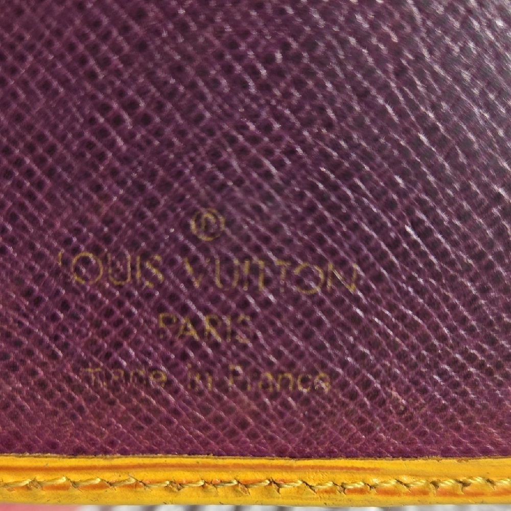 Louis Vuitton Yellow Leather Wallet - Picture 3 of 15